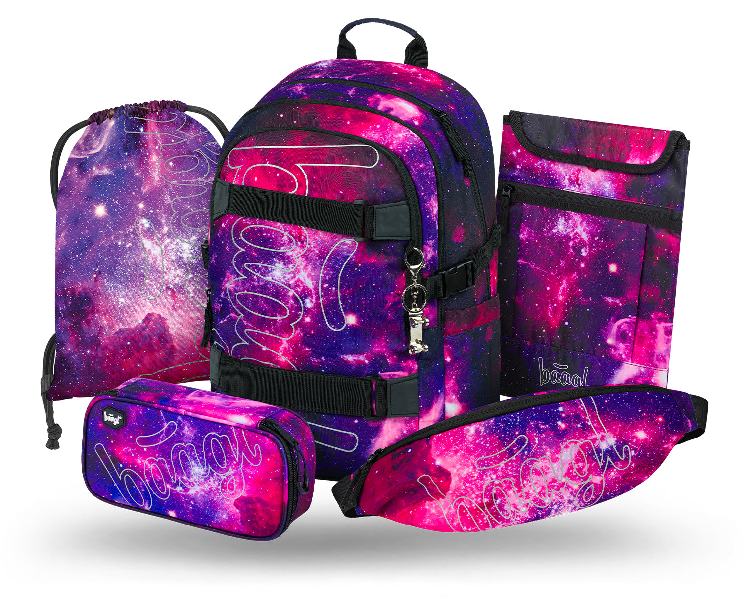 baagl-skate-galaxy-iii-set-scolaire-5-pi-ces-25-l image 1