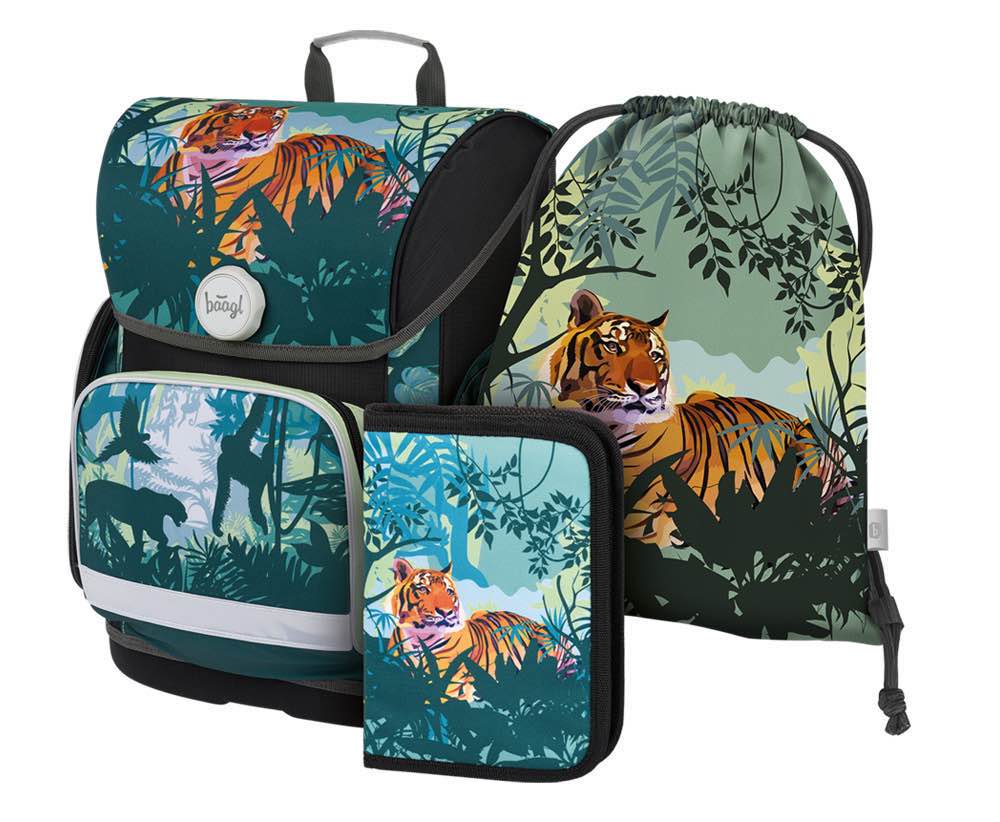 baagl-ergo-tiger-cartable-set-19-l-cp-3-pi-ces image 1
