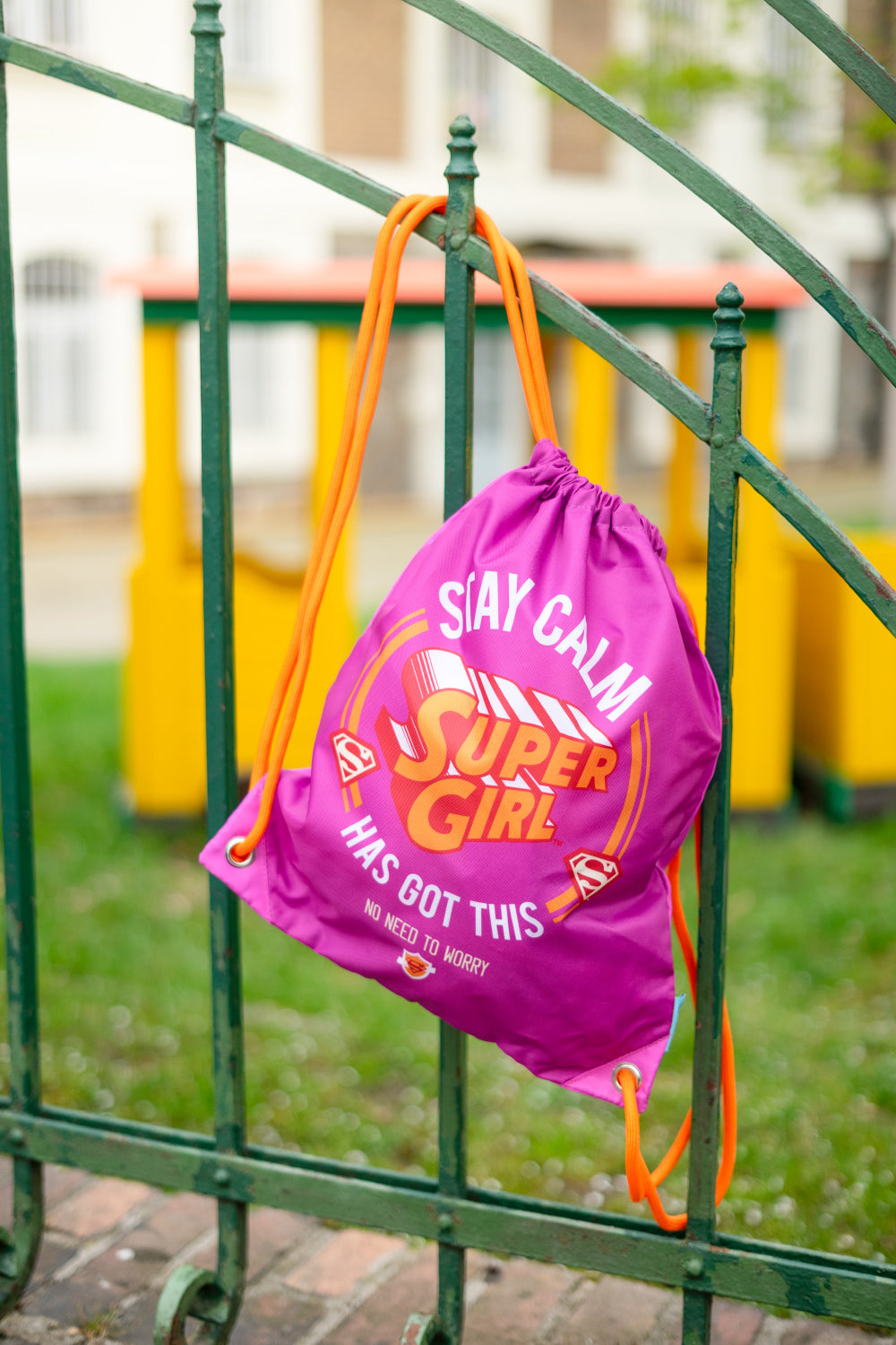 baagl-gym-sacks-sac-de-gym-supergirl-stay-calm image 7