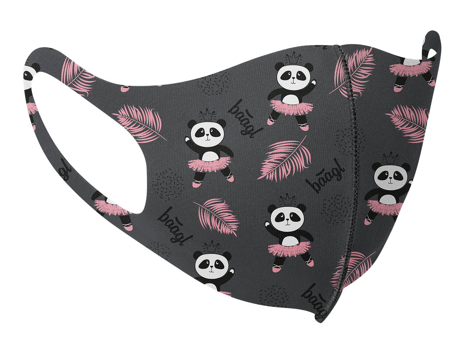 baagl-panda-masque-enfant-lavable-antibact-rien image 1
