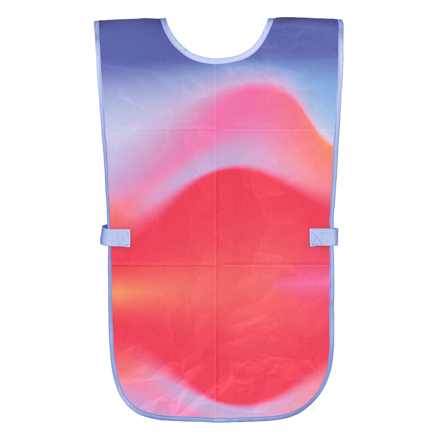 baagl-rainbow-red-tablier-enfant-poches-lavable-cole image 2