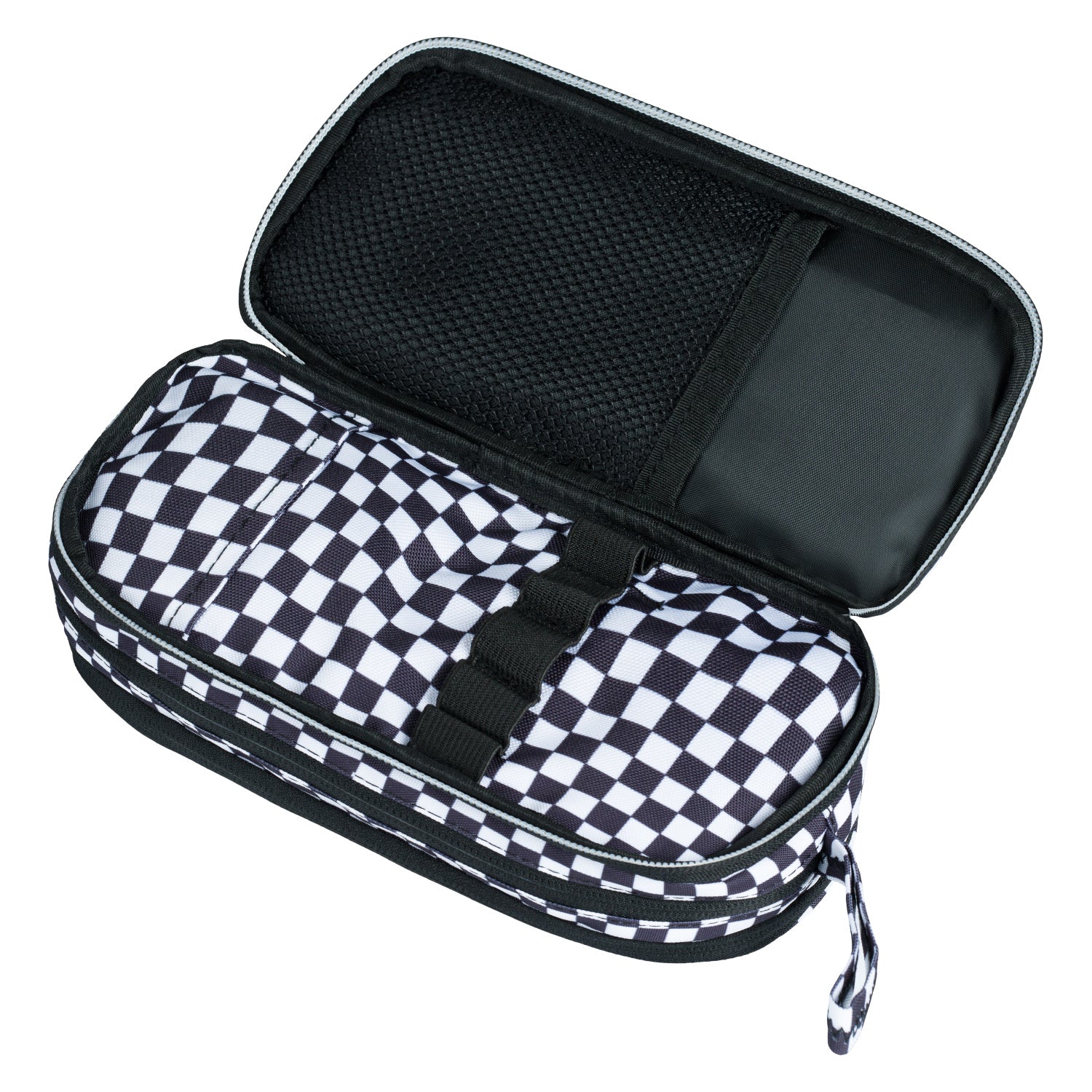 baagl-student-checked-trousse-3-compartiments-carreaux image 3