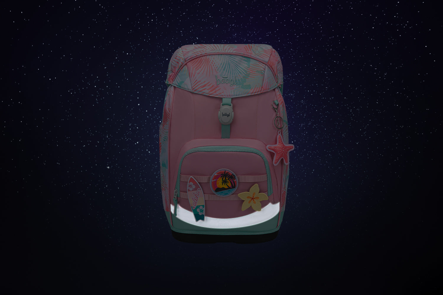 baagl-airy-plus-sunset-ii-cartable-set-scolaire-fille image 6