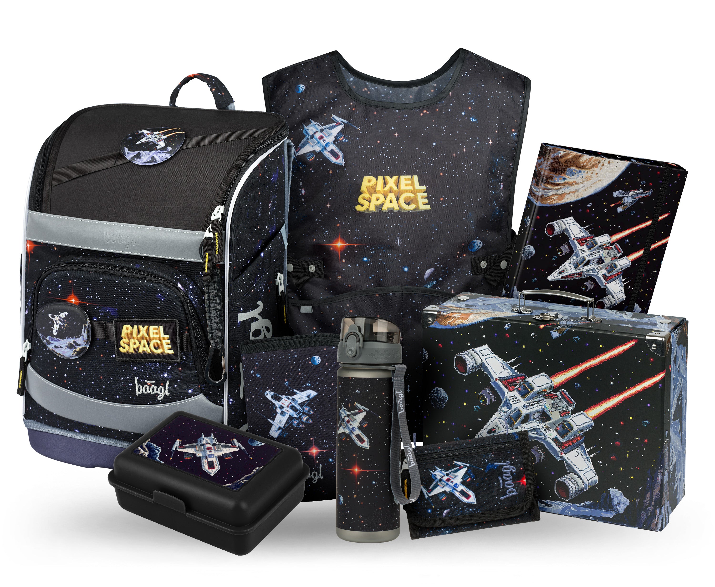 baagl-zippy-plus-pixel-space-iii-kit-cartable image 1