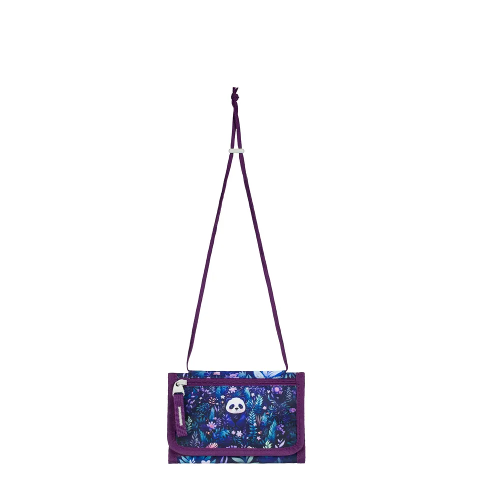 baagl-jungle-panda-portefeuille-enfant-velcro-cordon image 1