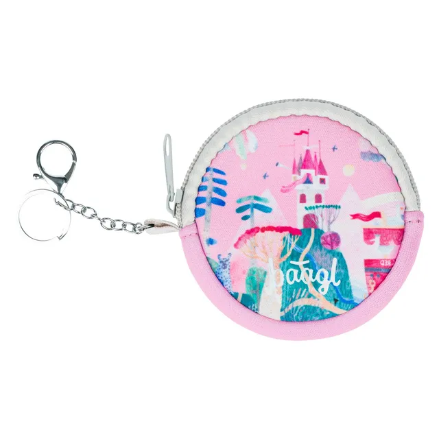 baagl-fairytale-portefeuille-enfant-rond-mousqueton image 1