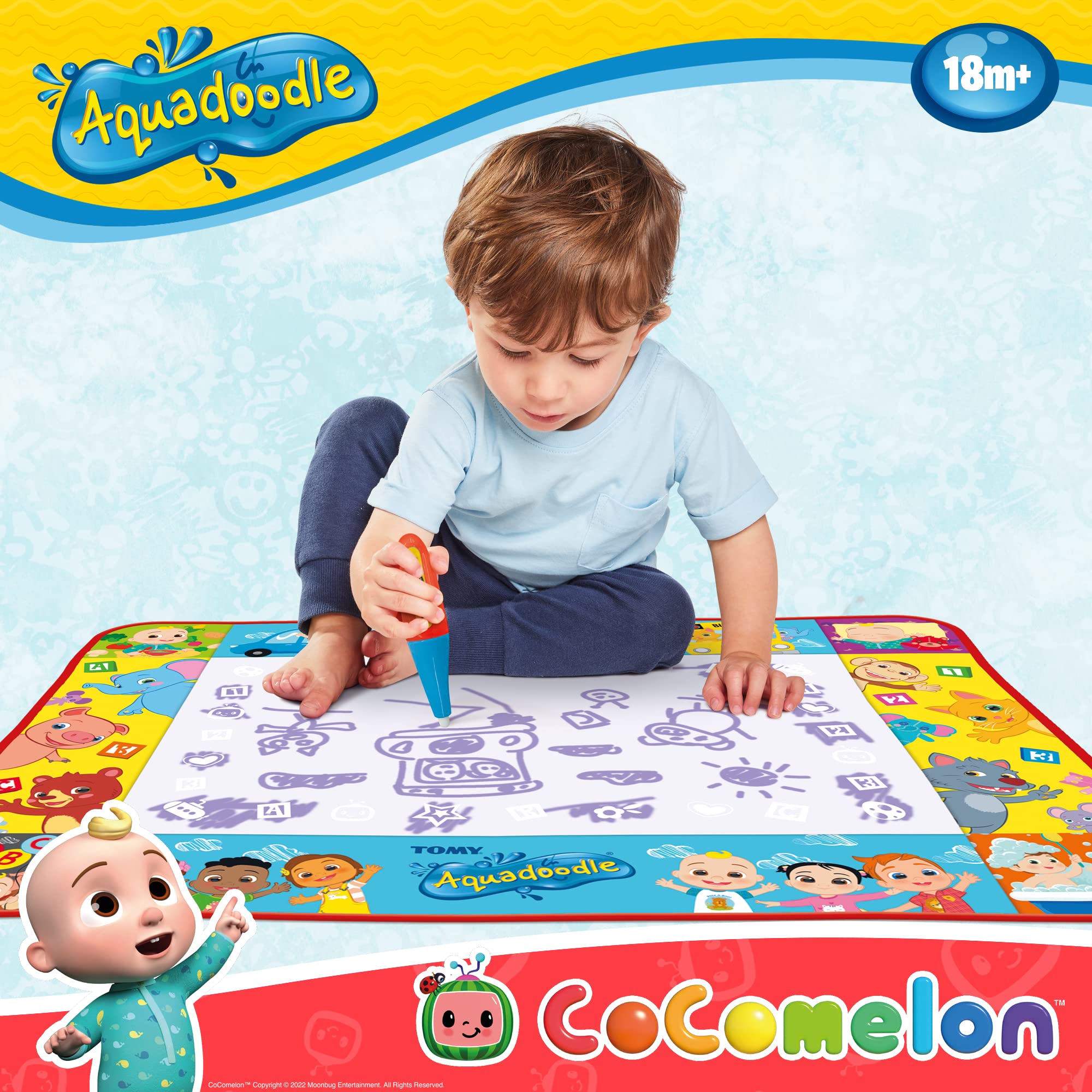 aquadoodle-large-mat-cocomelon-tapis-dessin-eau-75x55-cm-e73454 image 7