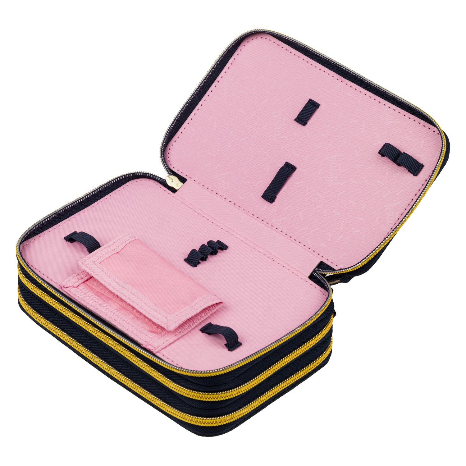 baagl-unicorn-gold-trousse-3-compartiments-ykk-fille image 4