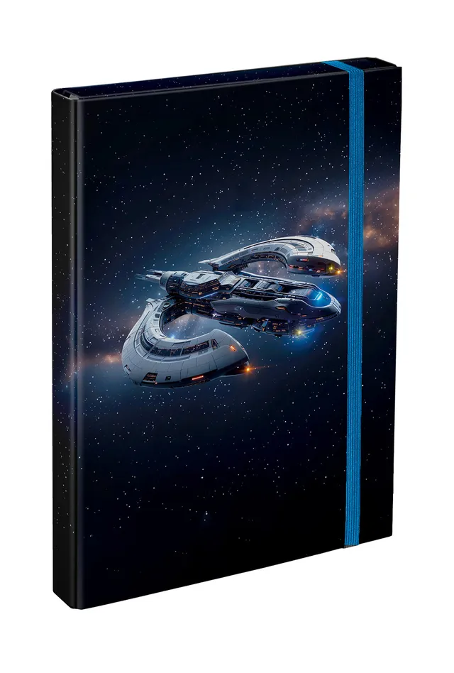 baagl-spacecraft-chemise-a4-lastiques-vaisseau image 1