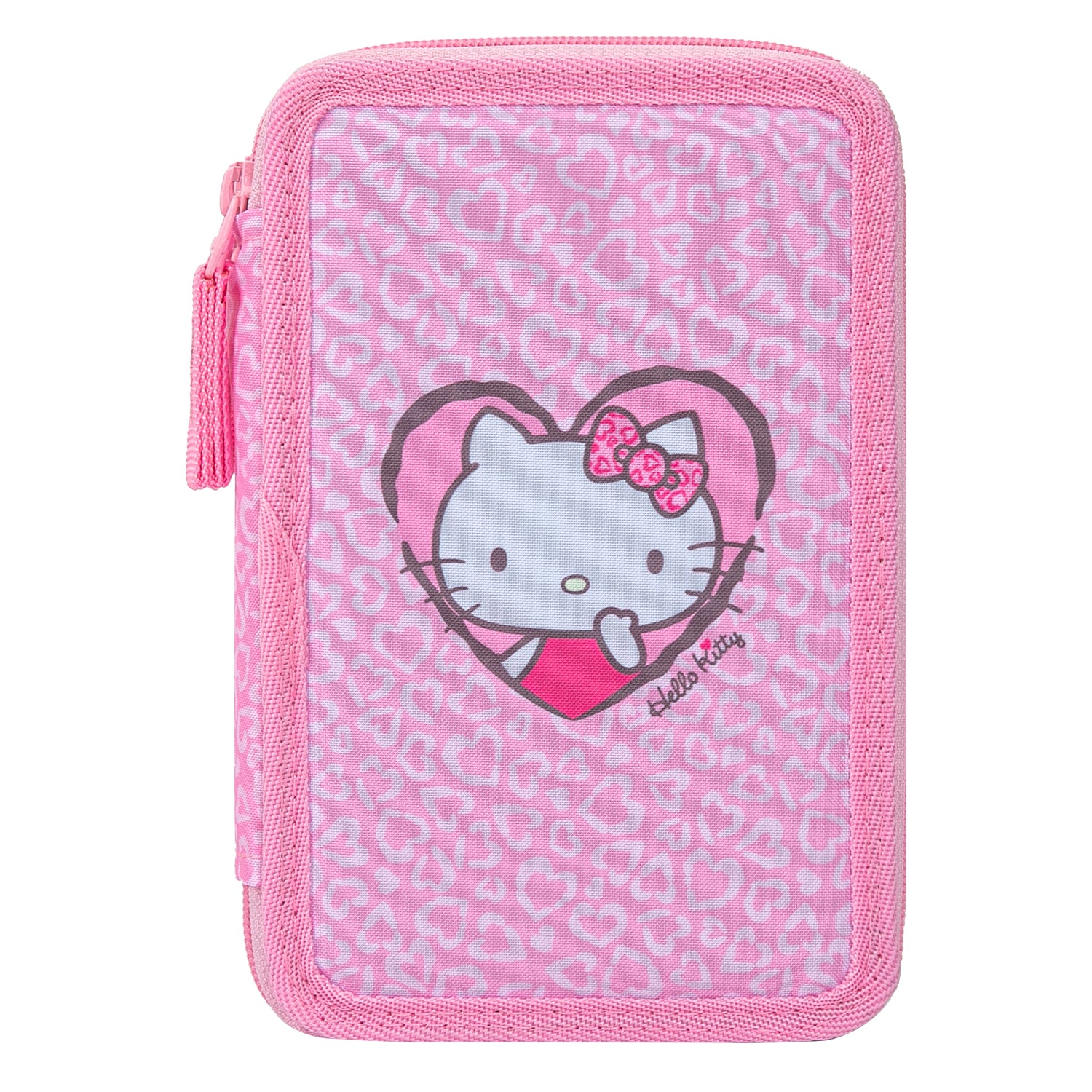 baagl-hello-kitty-sweet-leopard-trousse-3-compartiments-fille image 3