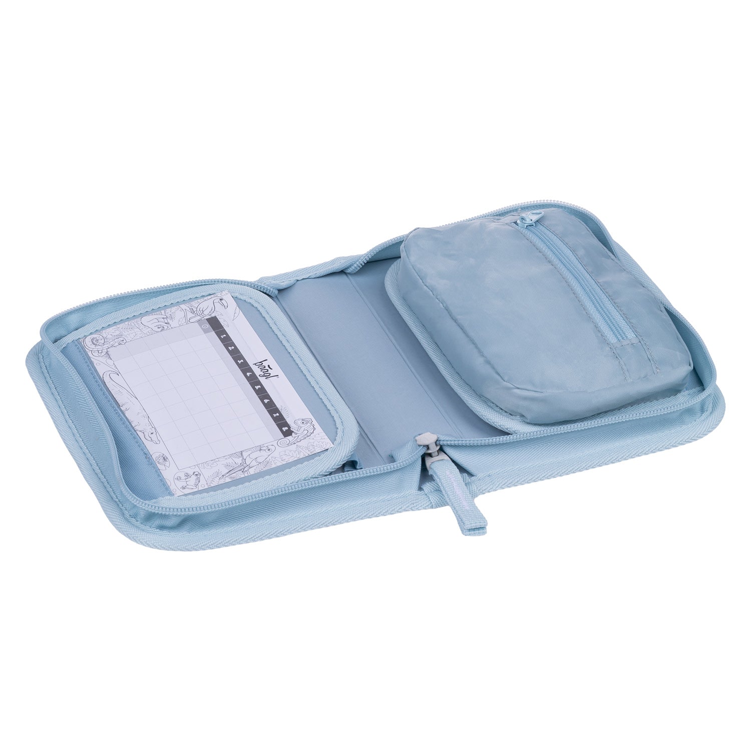 baagl-classic-trousse-scolaire-polar-1-compartiment-vide-ykk image 4