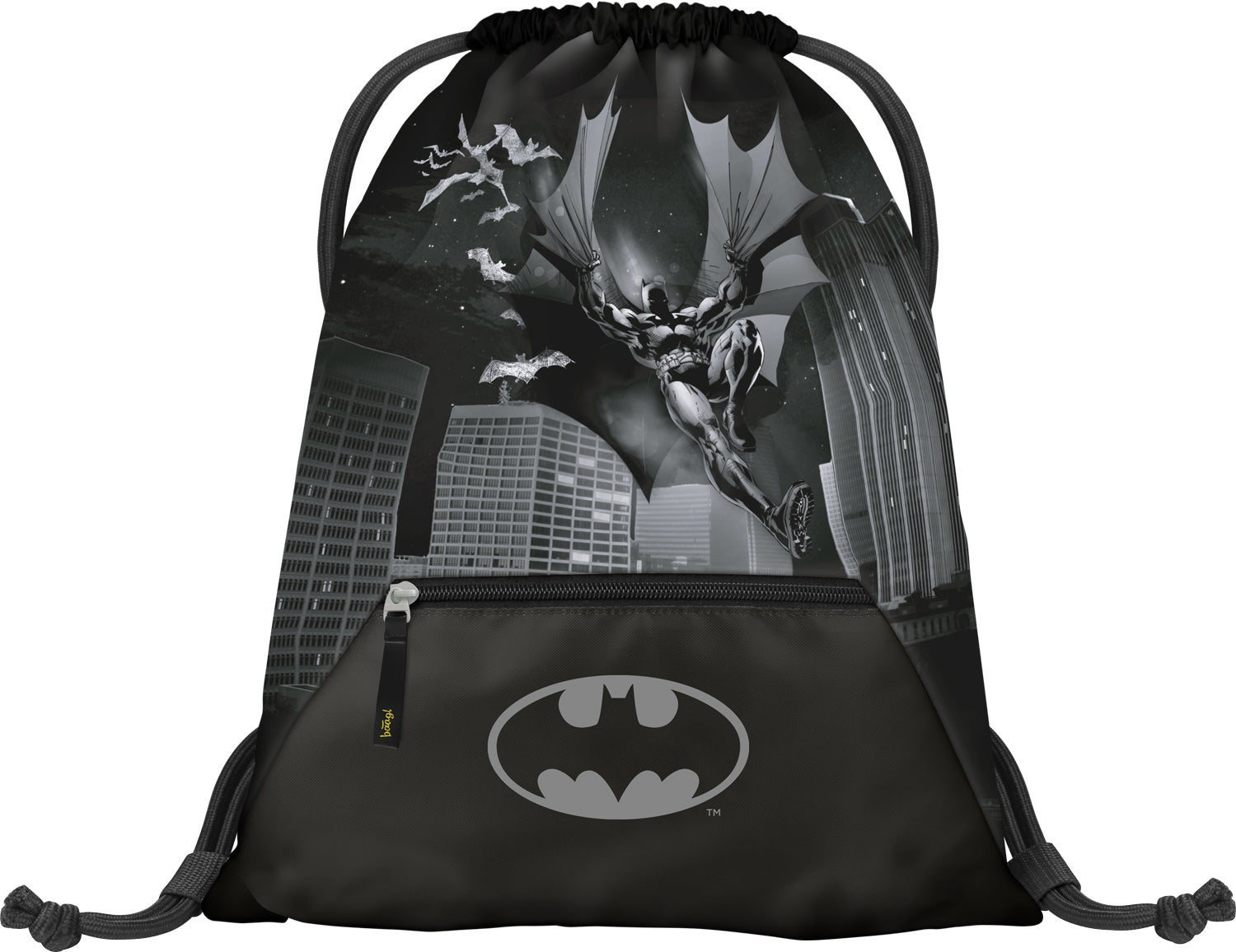 baagl-batman-dark-city-sac-de-gym-poche-zipp-e image 1