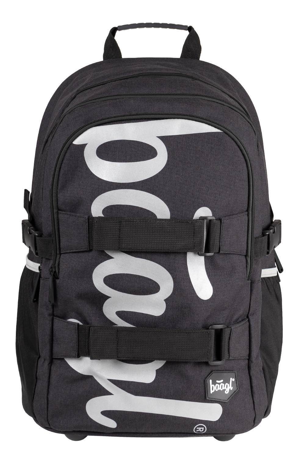 baagl-skate-black-sac-dos-scolaire-25-l-noir-15-pouces image 1
