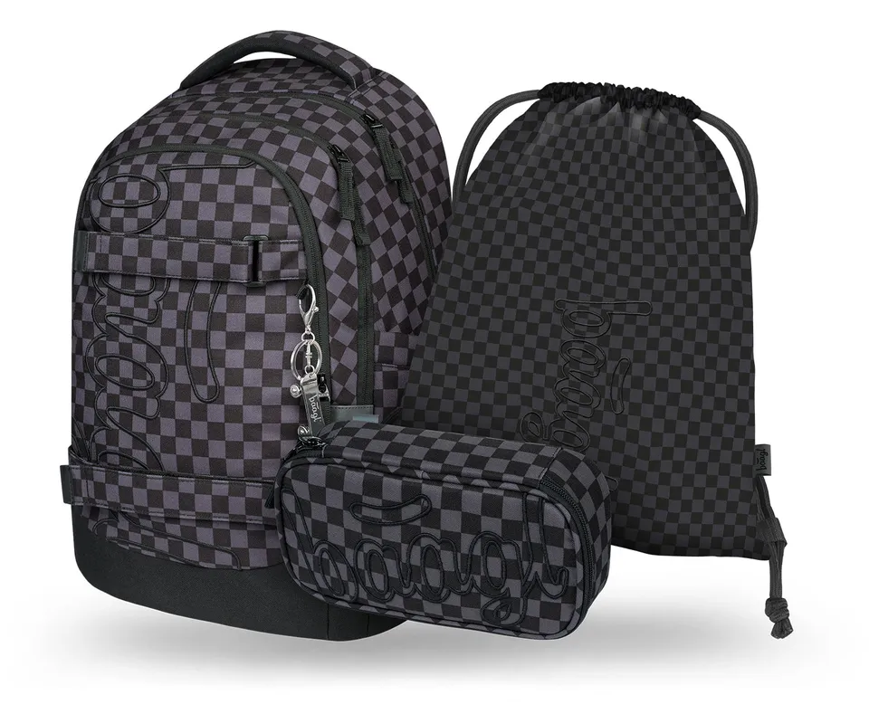 baagl-skate-max-gris-set-scolaire-sac-dos-skateboard image 1