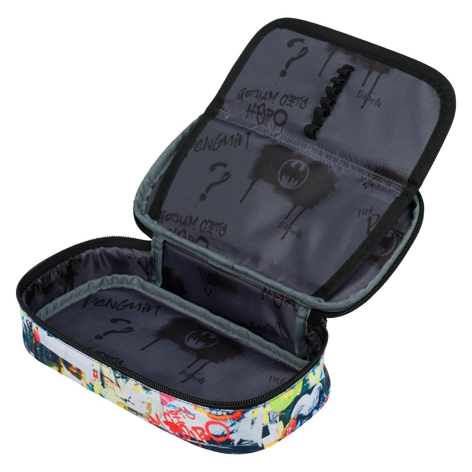 baagl-batman-comics-trousse-scolaire-rigide-gar-on image 2