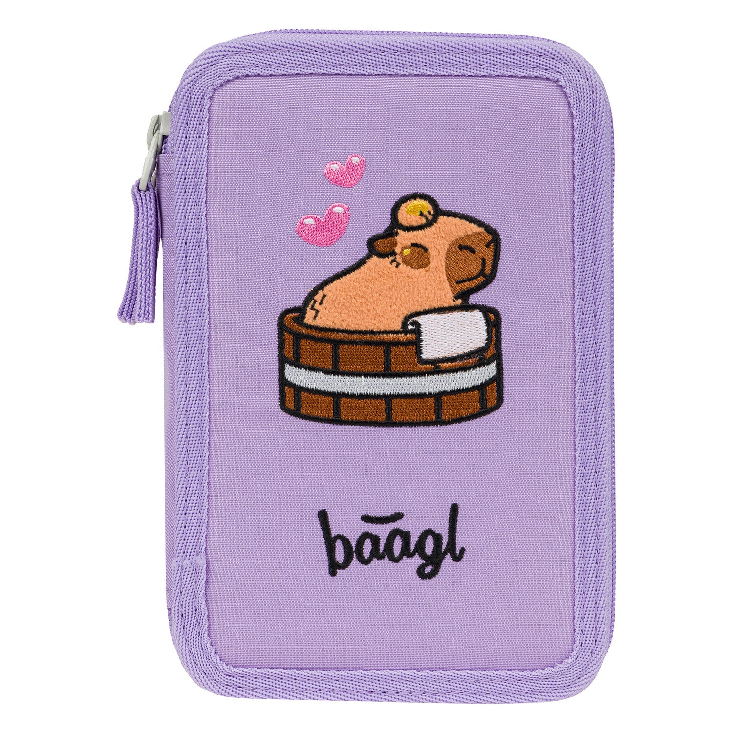 baagl-capybara-trousse-3-compartiments-vide-fille image 3