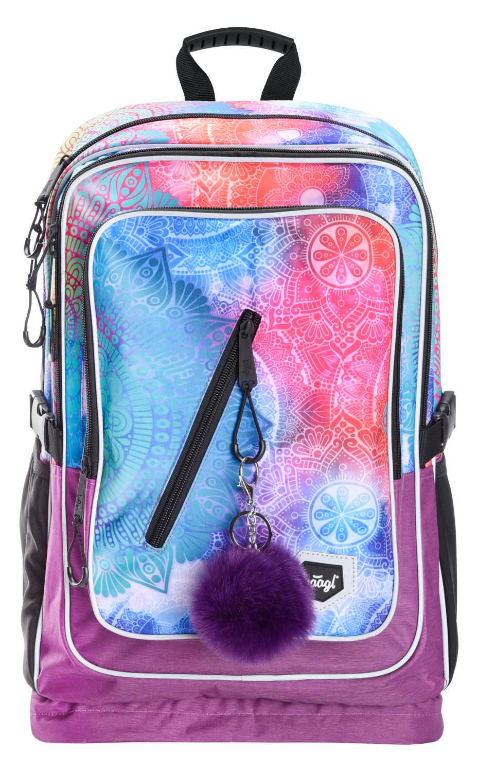 baagl-cubic-mandala-sac-dos-scolaire-29-l image 1