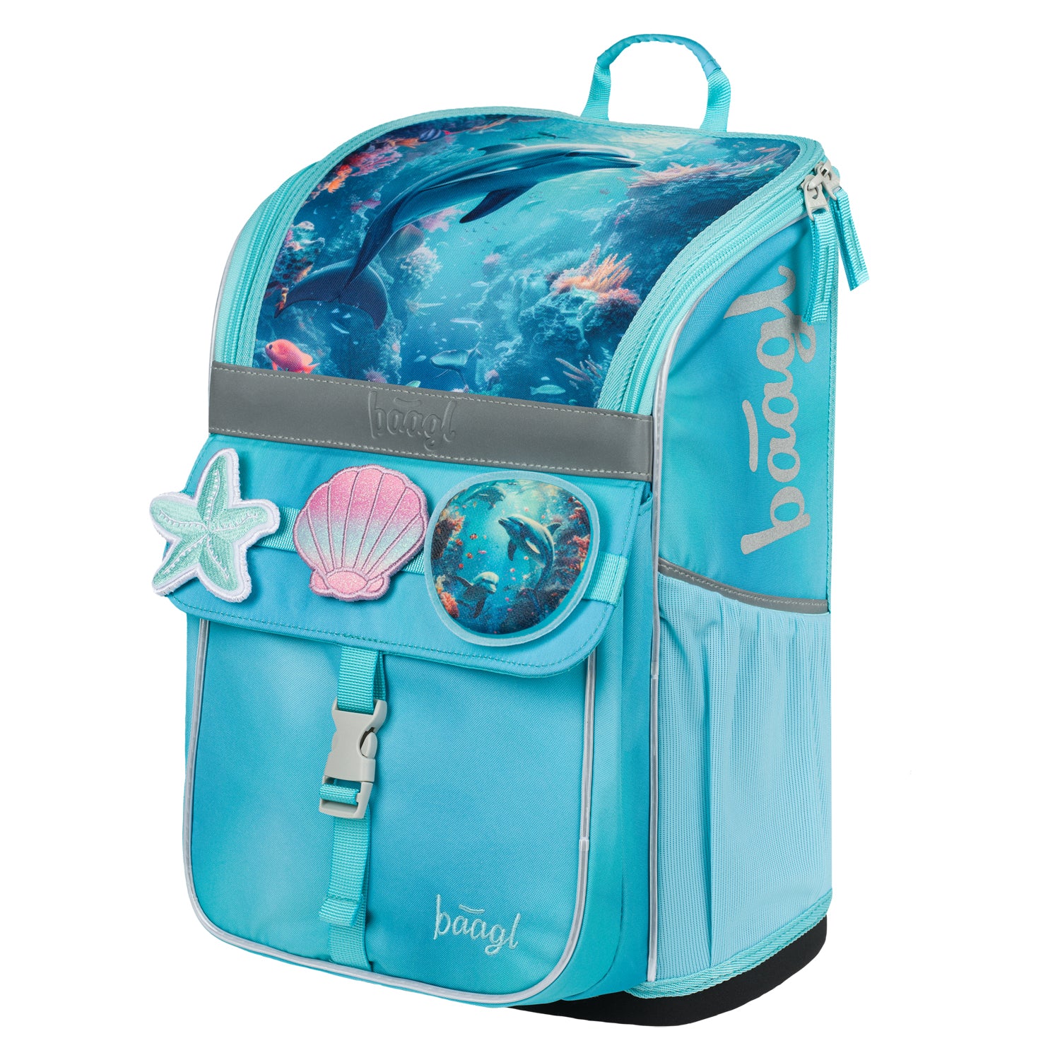 baagl-zippy-dolphin-cartable-18-l-dauphin-fille image 2