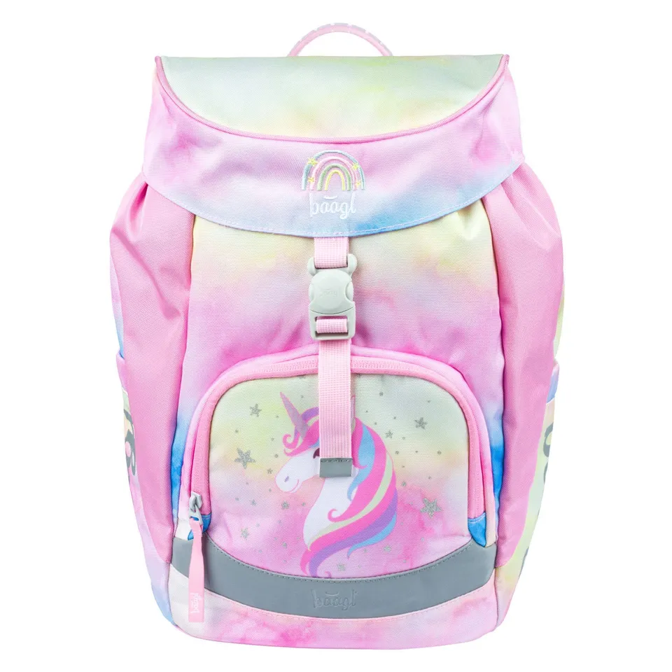 baagl-airy-rainbow-unicorn-sac-dos-scolaire-licorne image 1
