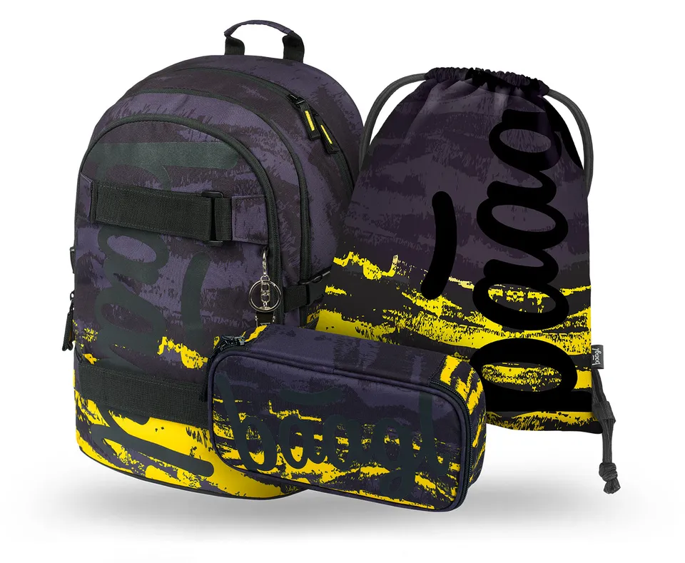 baagl-skate-dune-set-cartable-25-l-recycl-trousse-sac image 1