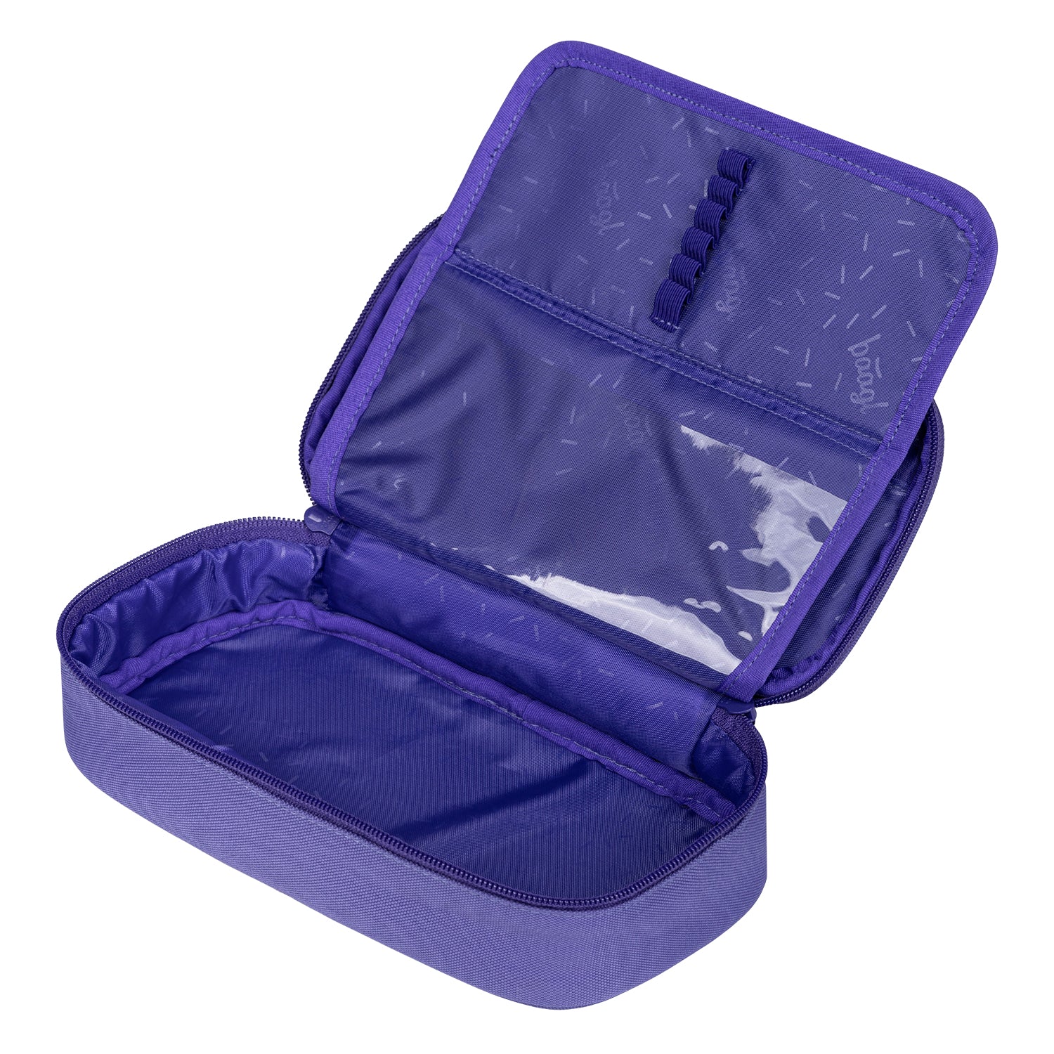 baagl-orange-trousse-scolaire-vide-recycl-e image 2