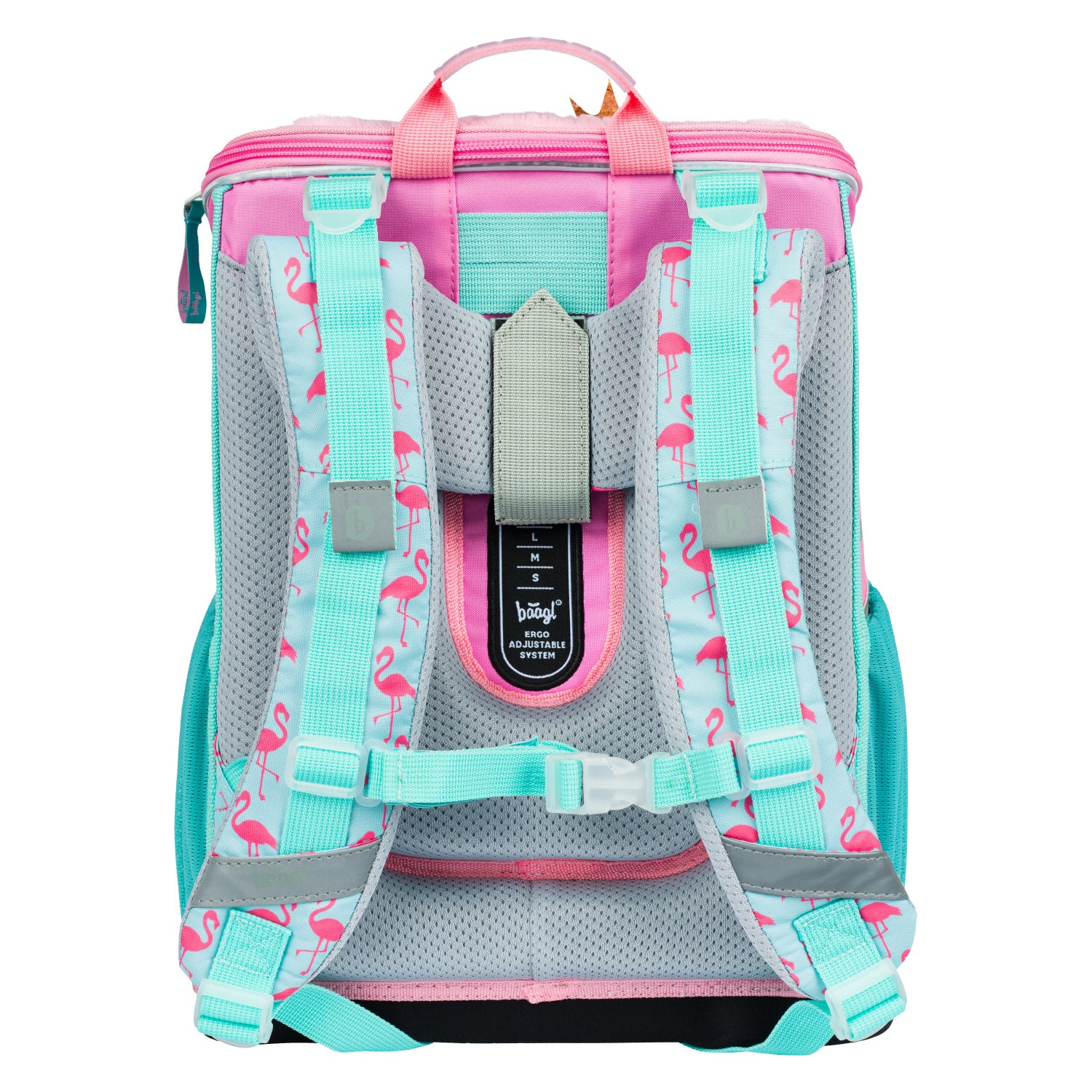 baagl-zippy-flamingo-cartable-scolaire-ergonomique-18-l image 4