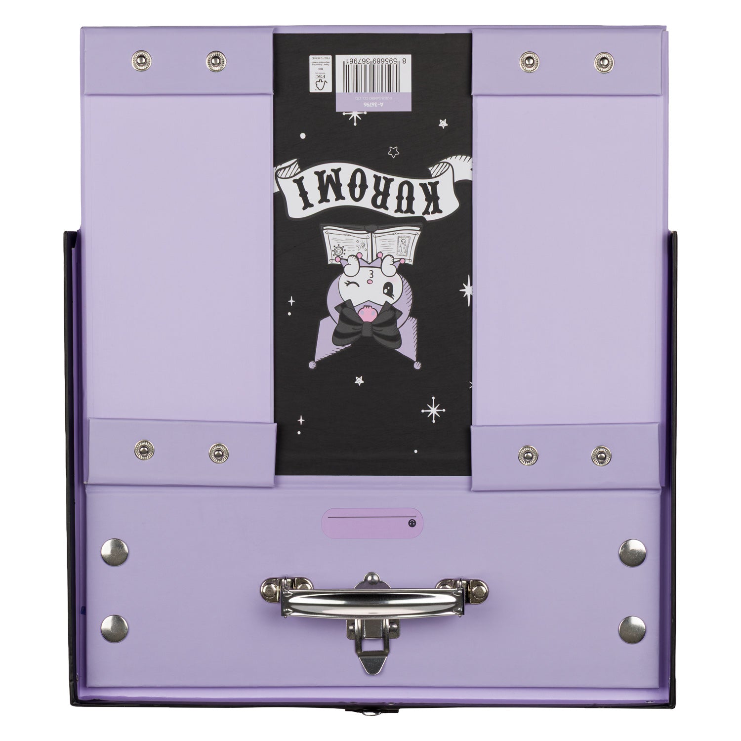 baagl-kuromi-fortune-dream-boite-scolaire-pliable-kuromi image 4