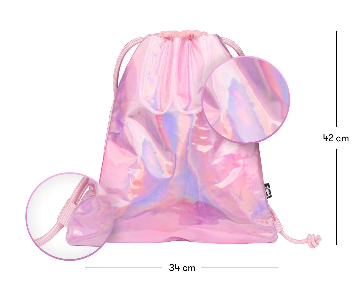 baagl-fun-holo-bff-sac-de-gym-brillant-fille image 2