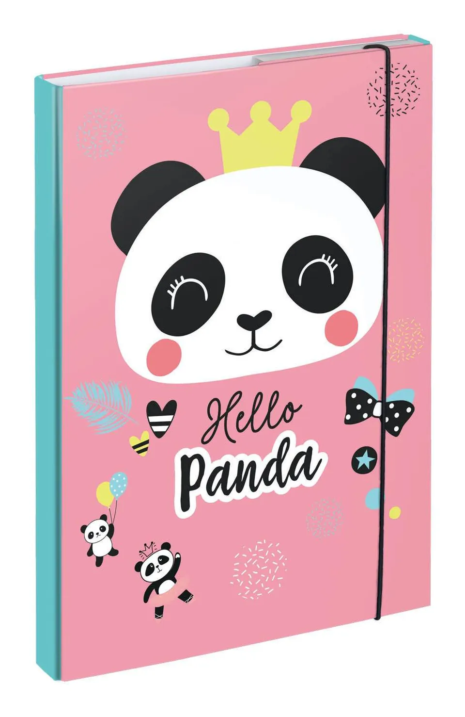 baagl-notebook-folders-chemise-a4-panda-lastique image 1