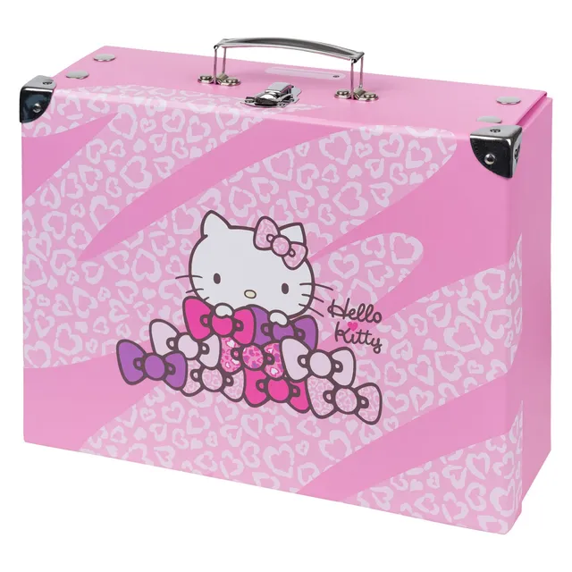 baagl-hello-kitty-sweet-leopard-mallette-pliable-fille image 1