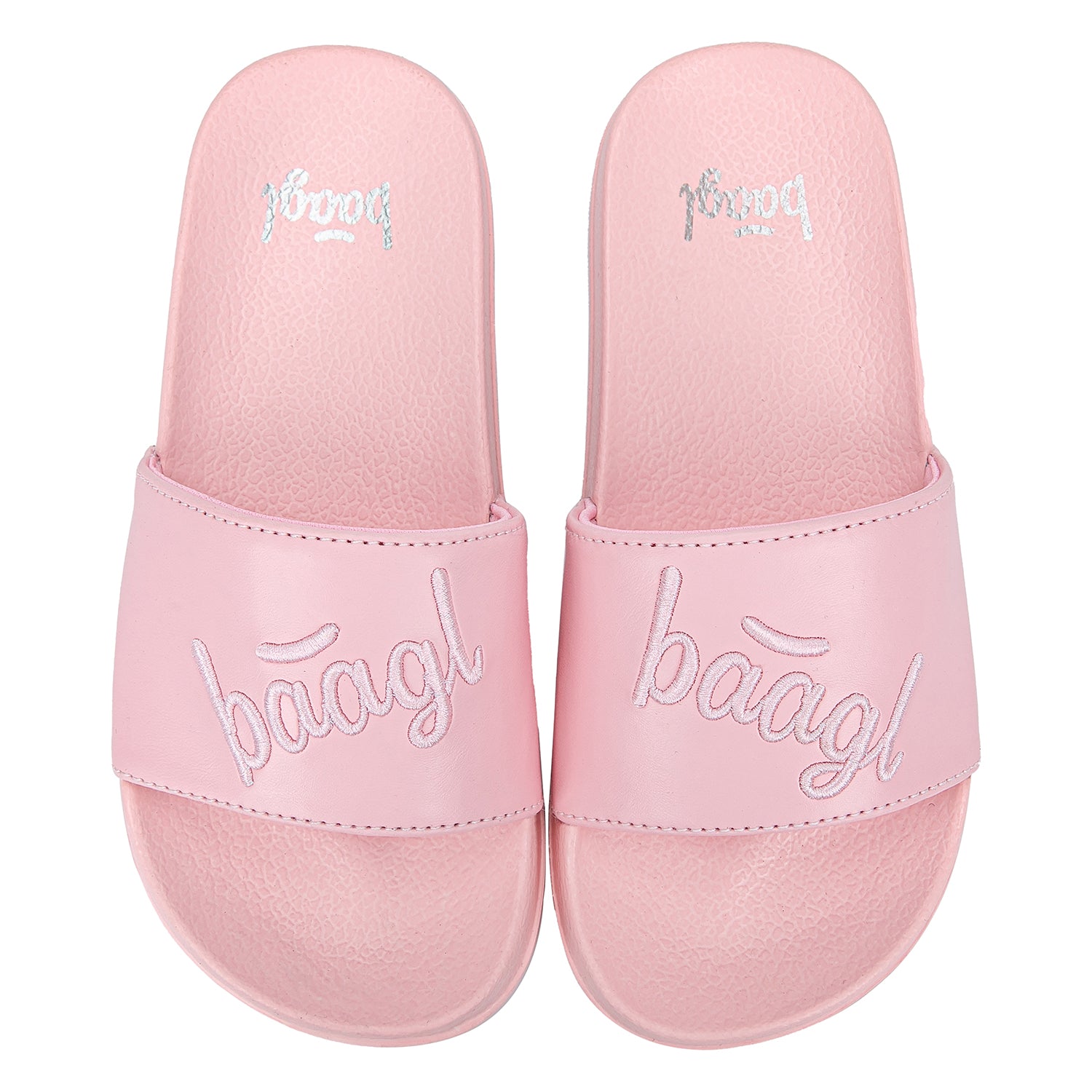 baagl-slippers-logo-pink-chaussons-taille-33-roses-antid-rapants image 2