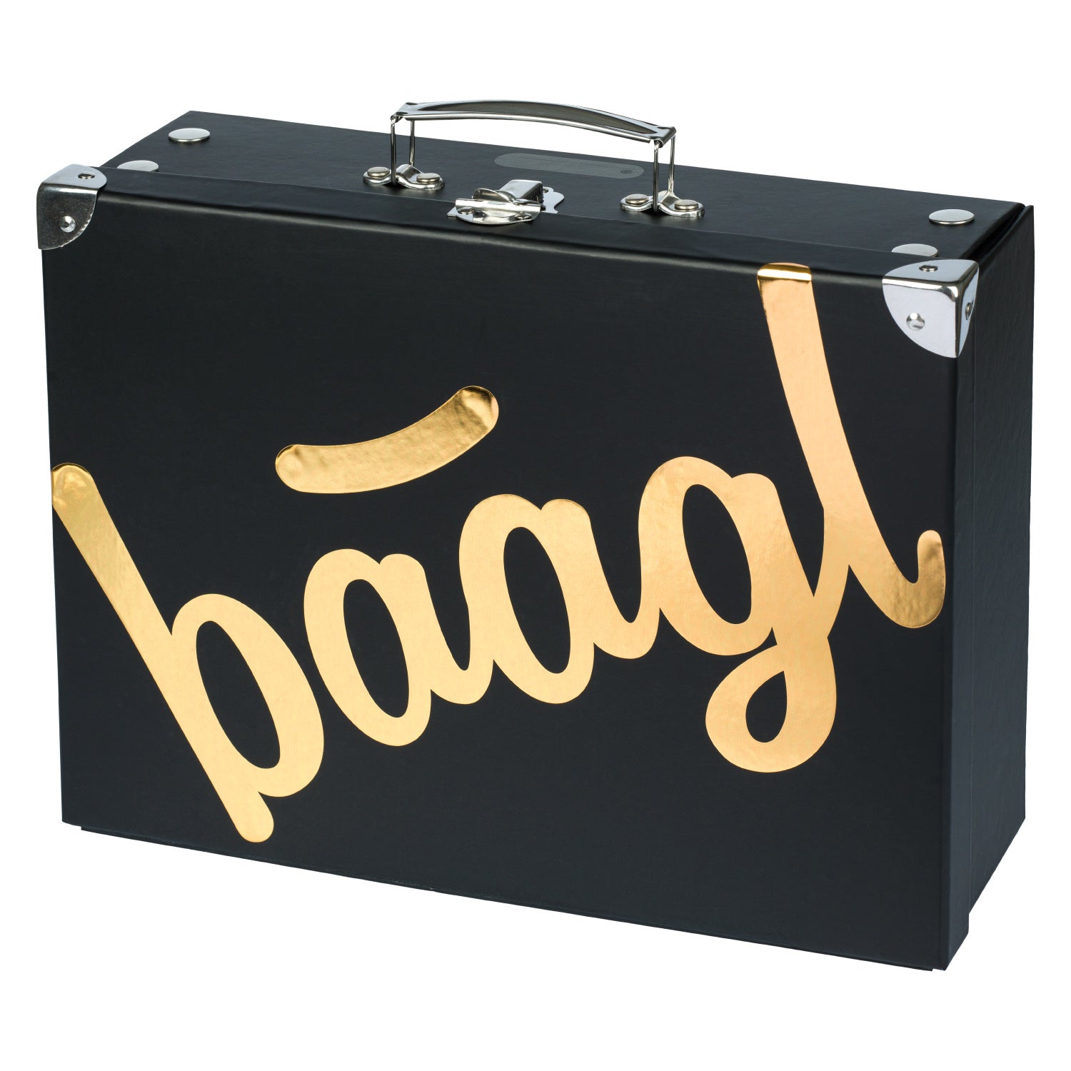 baagl-gold-mallette-scolaire-pliable-dor-e image 1