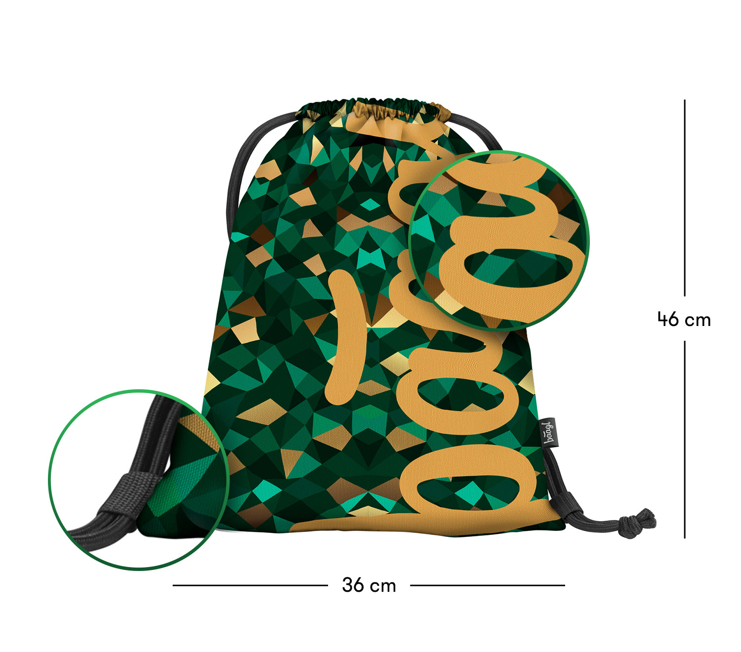 baagl-gym-sacks-skate-polygon-sac-gym-skate-enfant image 3