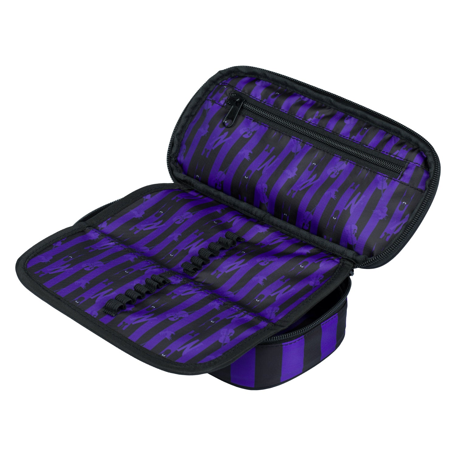 baagl-wednesday-trousse-scolaire-rigide-fermeture-ykk image 3