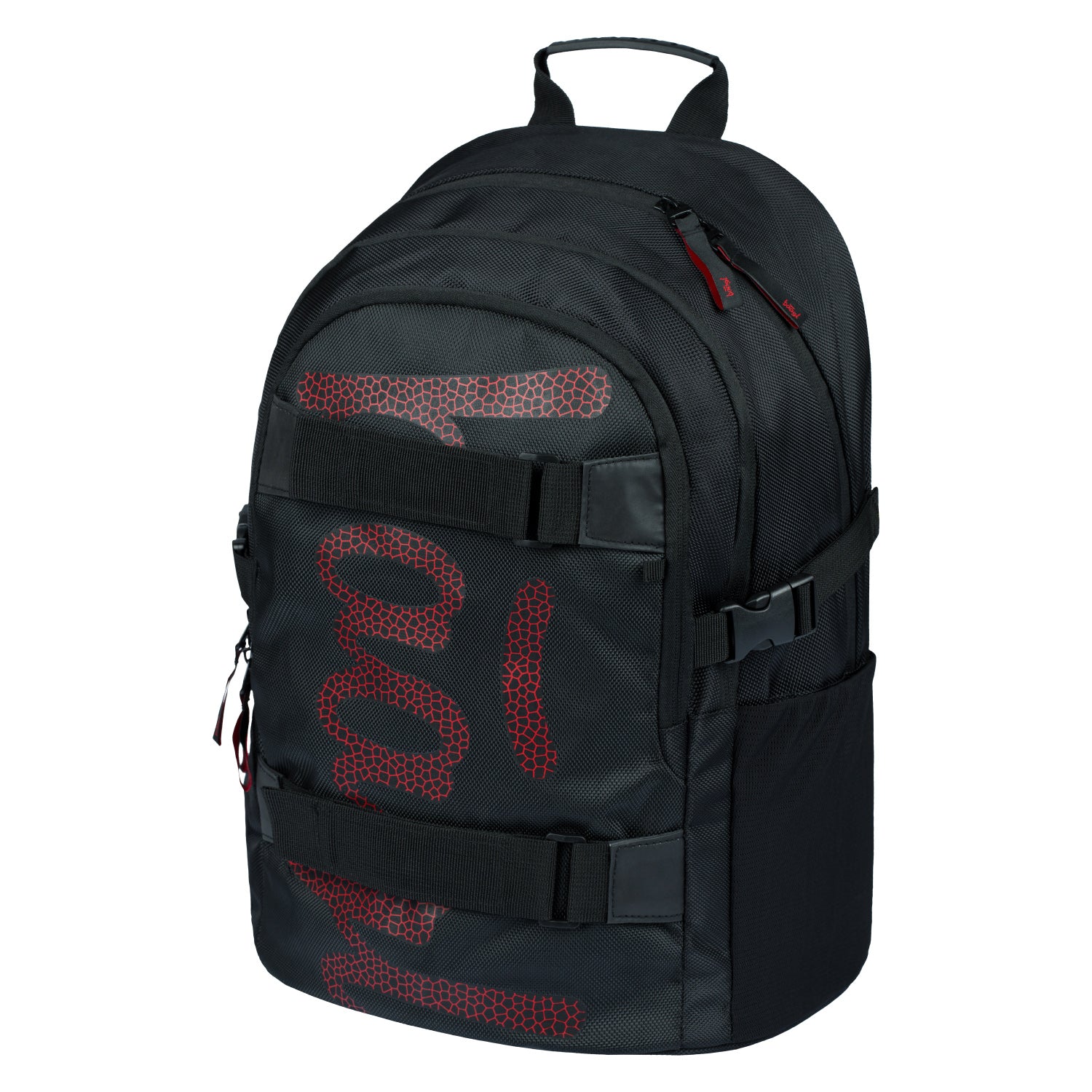 baagl-skate-red-sac-dos-scolaire-rouge-25-l image 2
