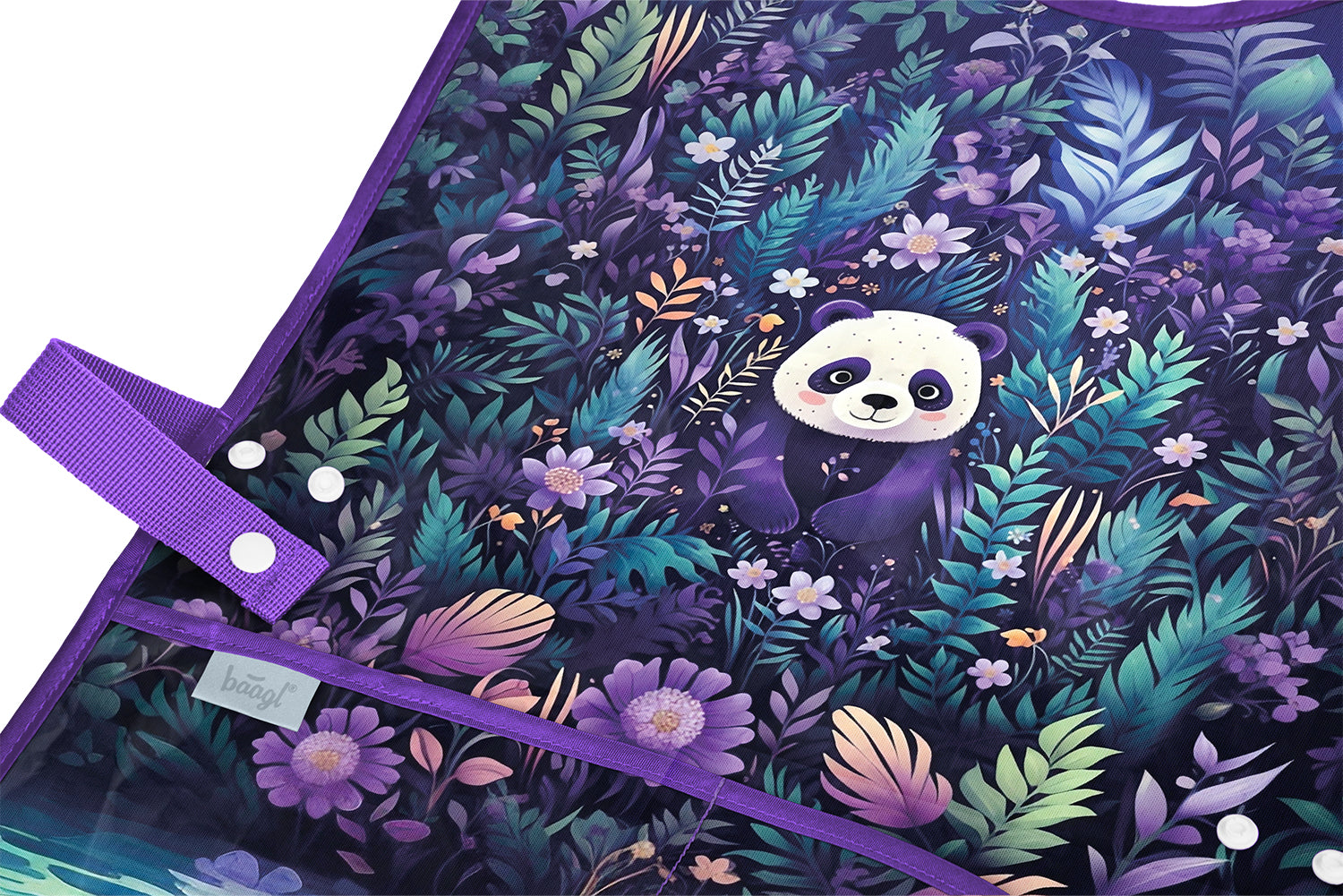 baagl-aprons-jungle-panda-tablier-enfant-lavable image 3
