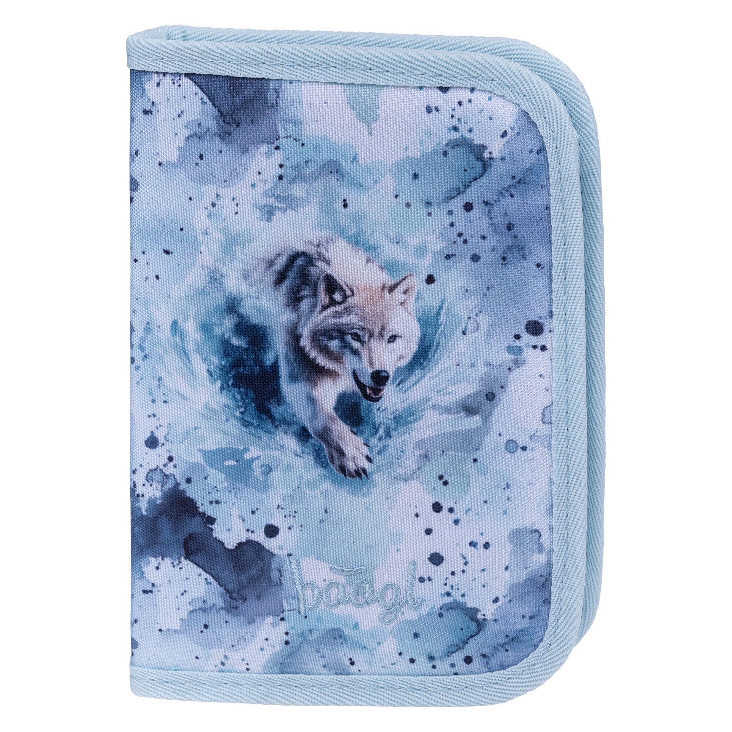 baagl-classic-trousse-scolaire-polar-1-compartiment-vide-ykk image 1