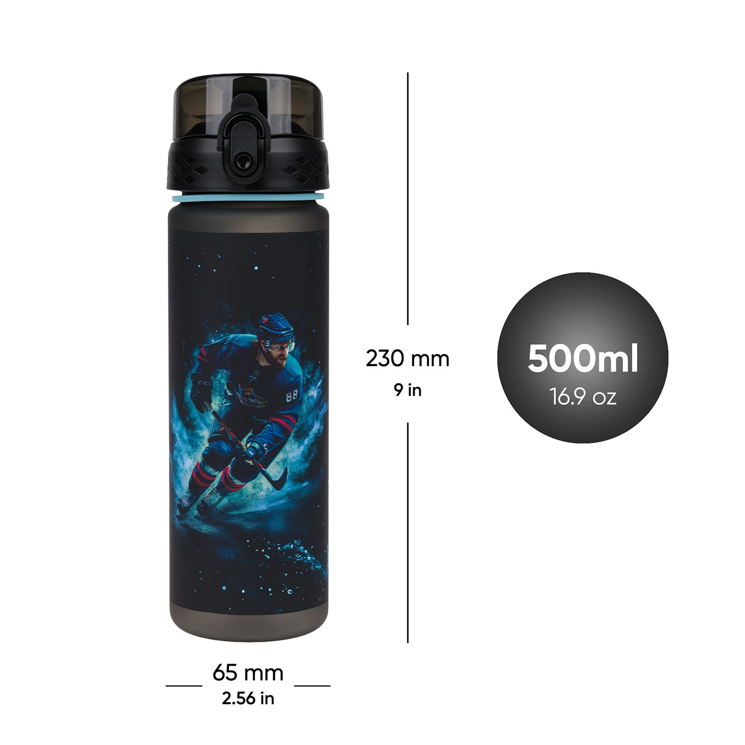 baagl-tritan-ice-hockey-gourde-500-ml-sans-bpa image 7