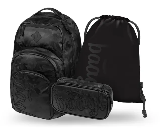 baagl-coolmate-onyx-ensemble-scolaire-3-pi-ces-recycl image 1