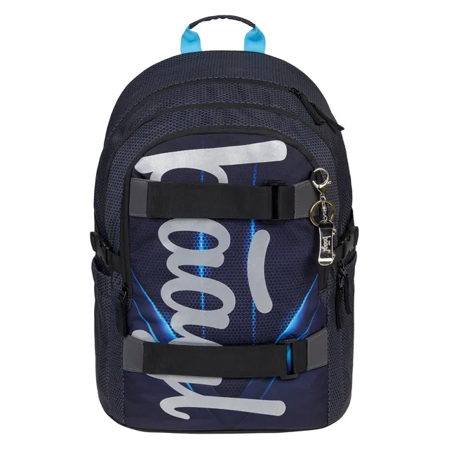 baagl-skate-bluelight-sac-dos-scolaire-25-l image 1