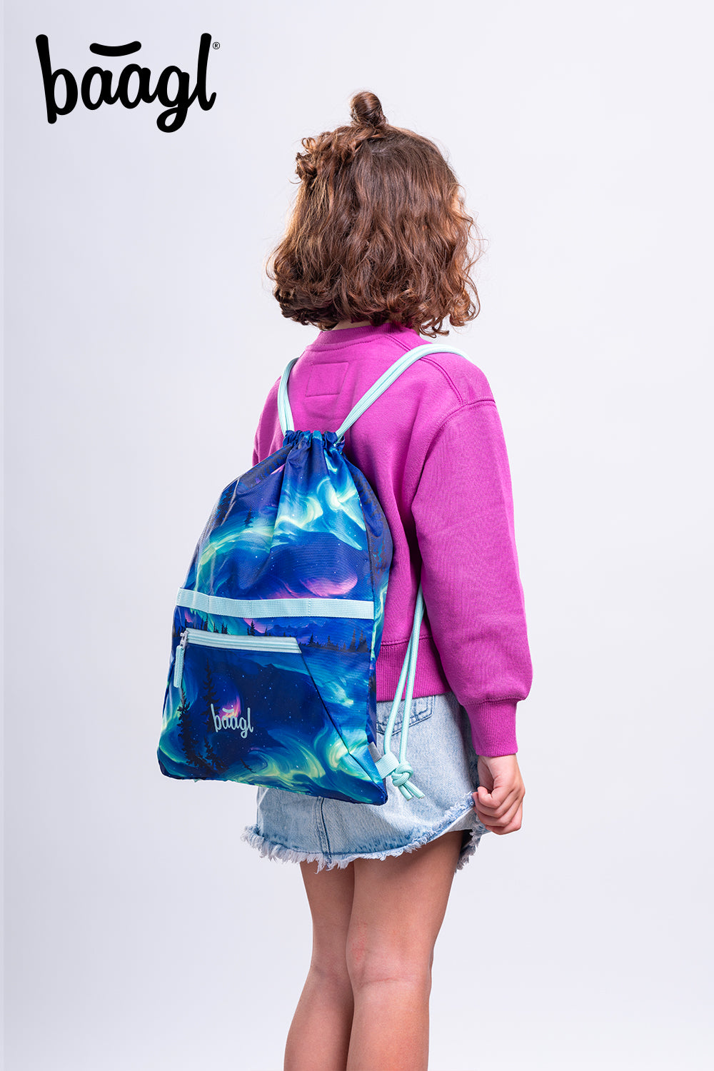baagl-gym-sacks-aurora-sac-gym-poche-zip-lavable image 6