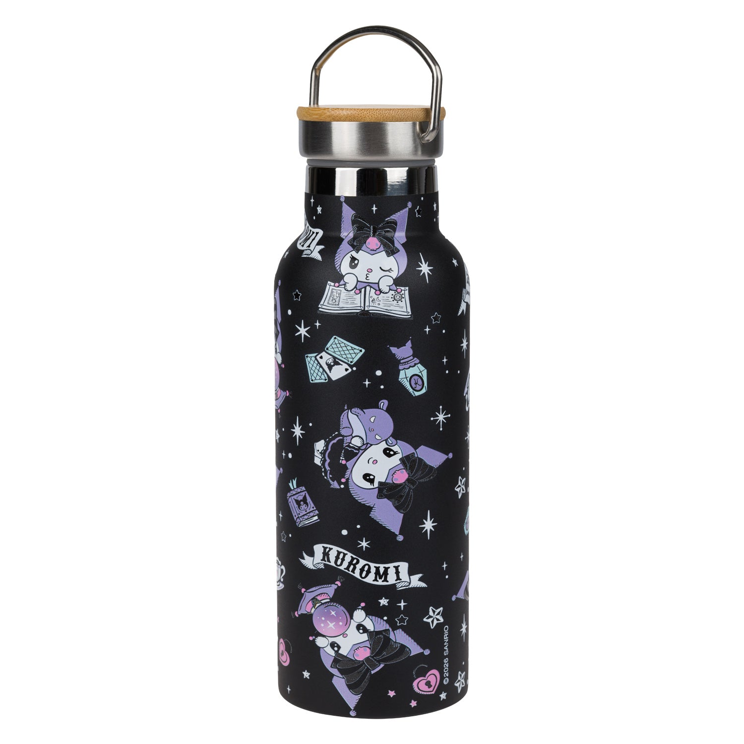 baagl-kuromi-fortune-dream-bouteille-isotherme-500-ml image 1