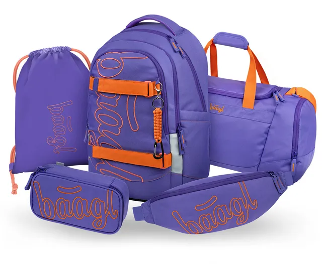 baagl-skate-max-orange-ii-ensemble-scolaire-cartable image 1