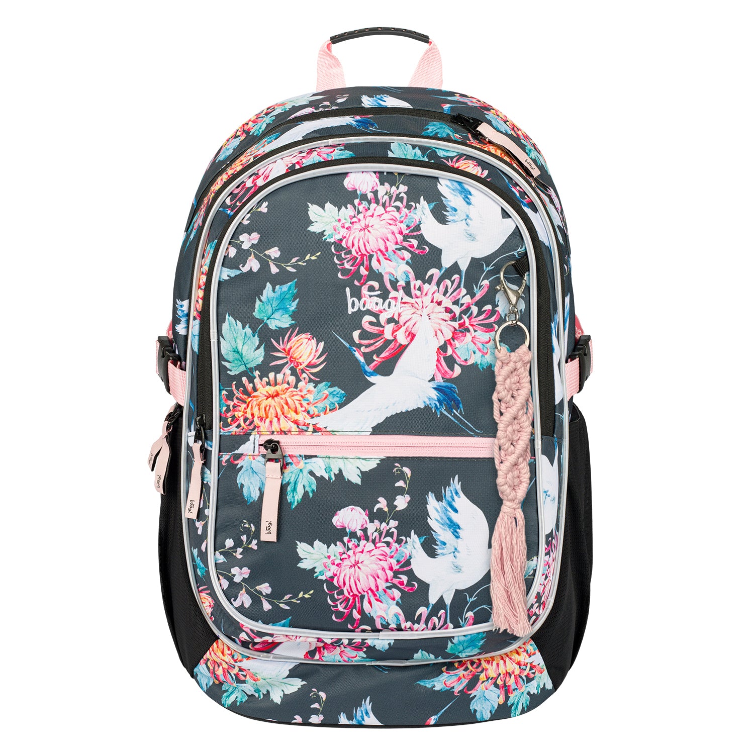 baagl-core-birds-sac-dos-scolaire-25-l-oiseaux-fille image 2
