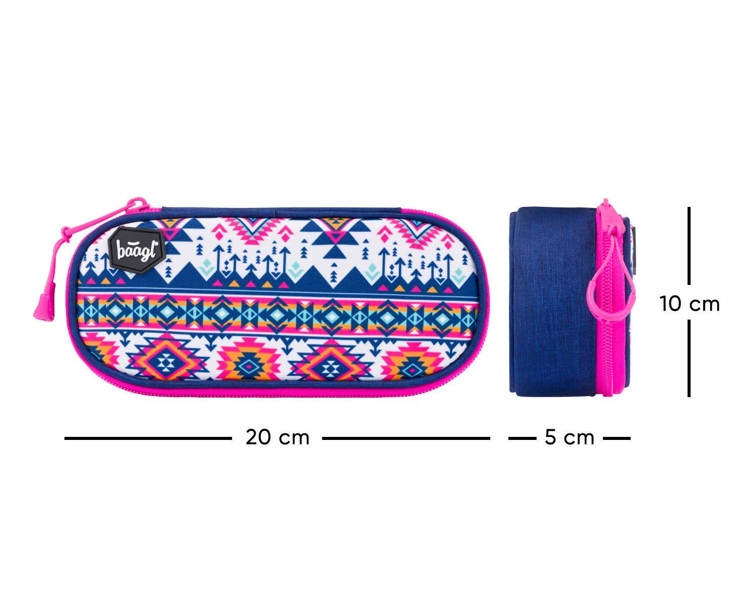 baagl-boho-trousse-scolaire-tui-rigide-vide image 4