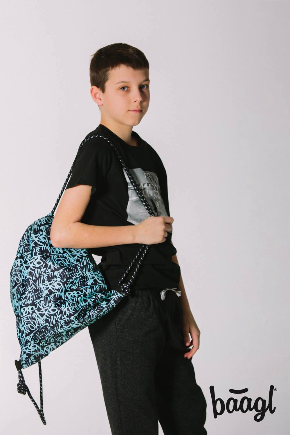 baagl-graffito-sac-de-gym-enfant-lavable image 4
