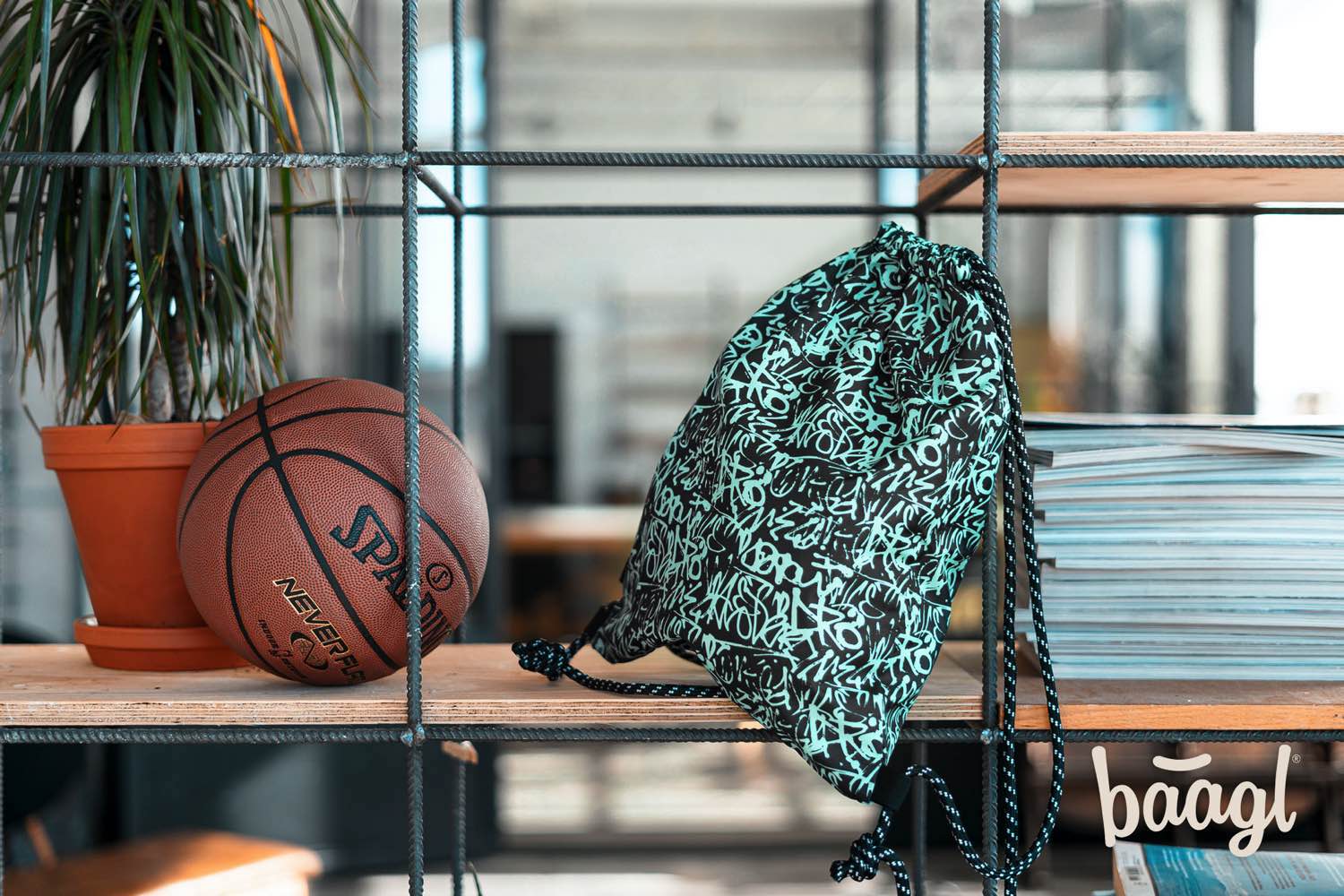 baagl-graffito-sac-de-gym-enfant-lavable image 6