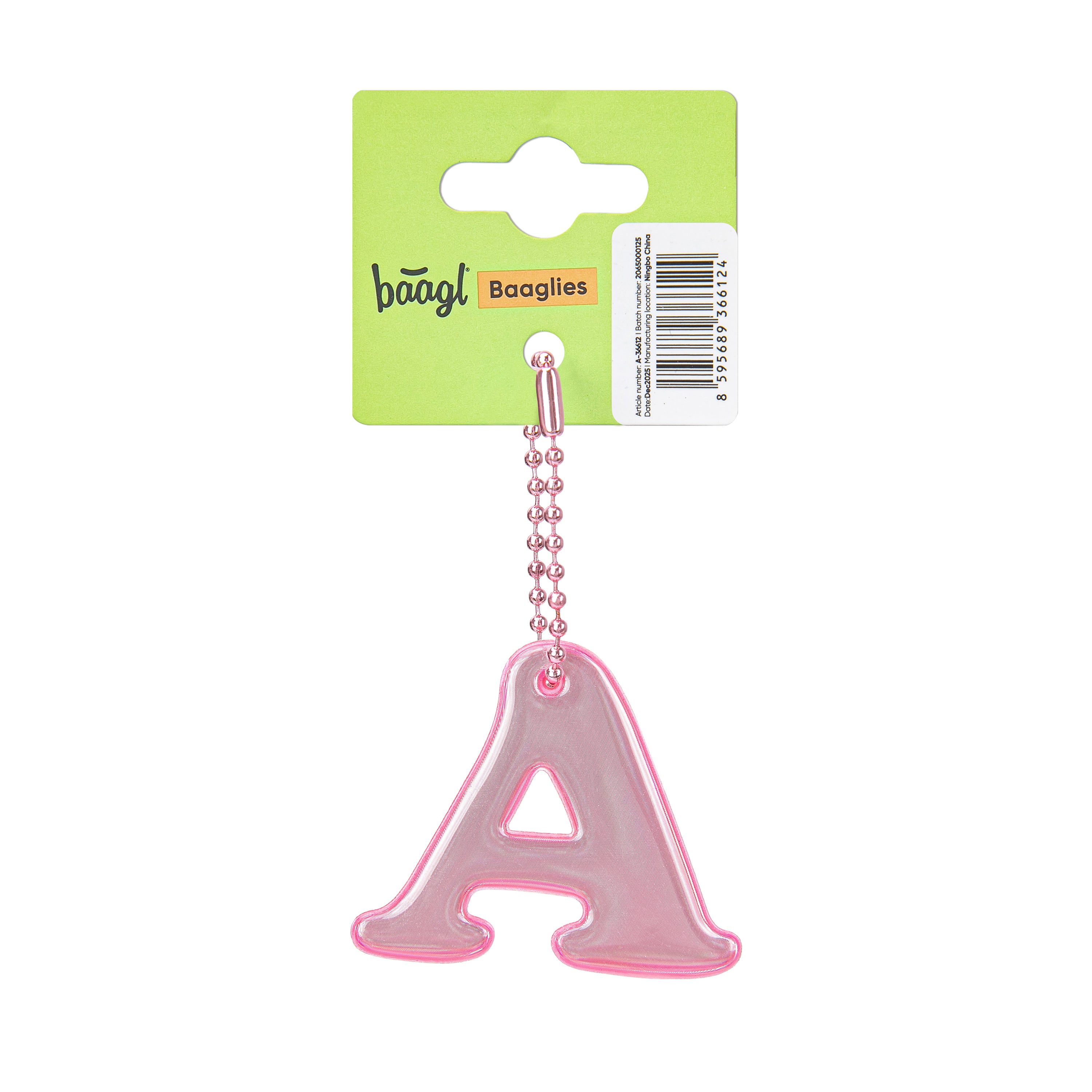 baagl-baaglies-porte-cl-s-r-fl-chissant-lettre-a-personnalisable image 2