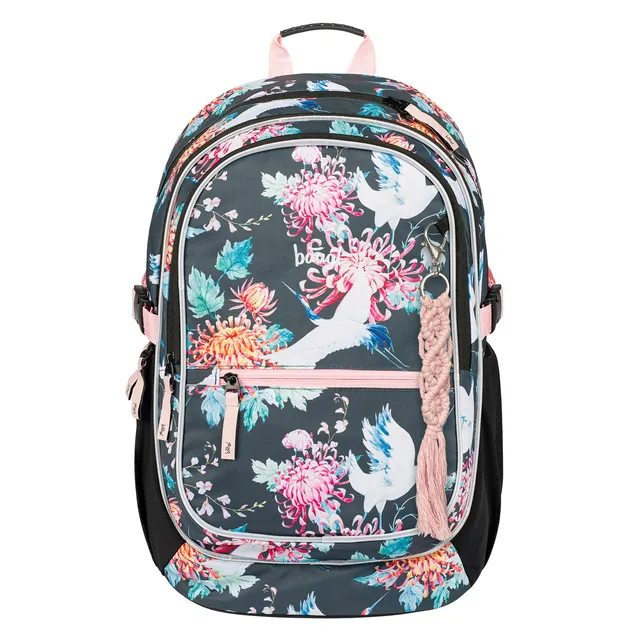 baagl-core-birds-sac-dos-scolaire-oiseaux-25-l image 1