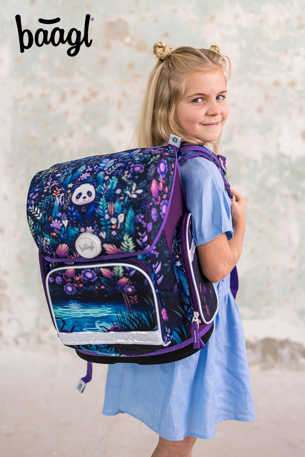 baagl-ergo-jungle-panda-cartable-3-pi-ces-panda-fille image 8
